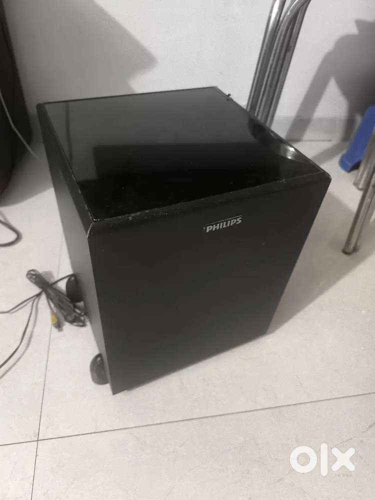 Philips Passive Subwoofer Cabinet(Yellow RCA) - For Replacement/DIY