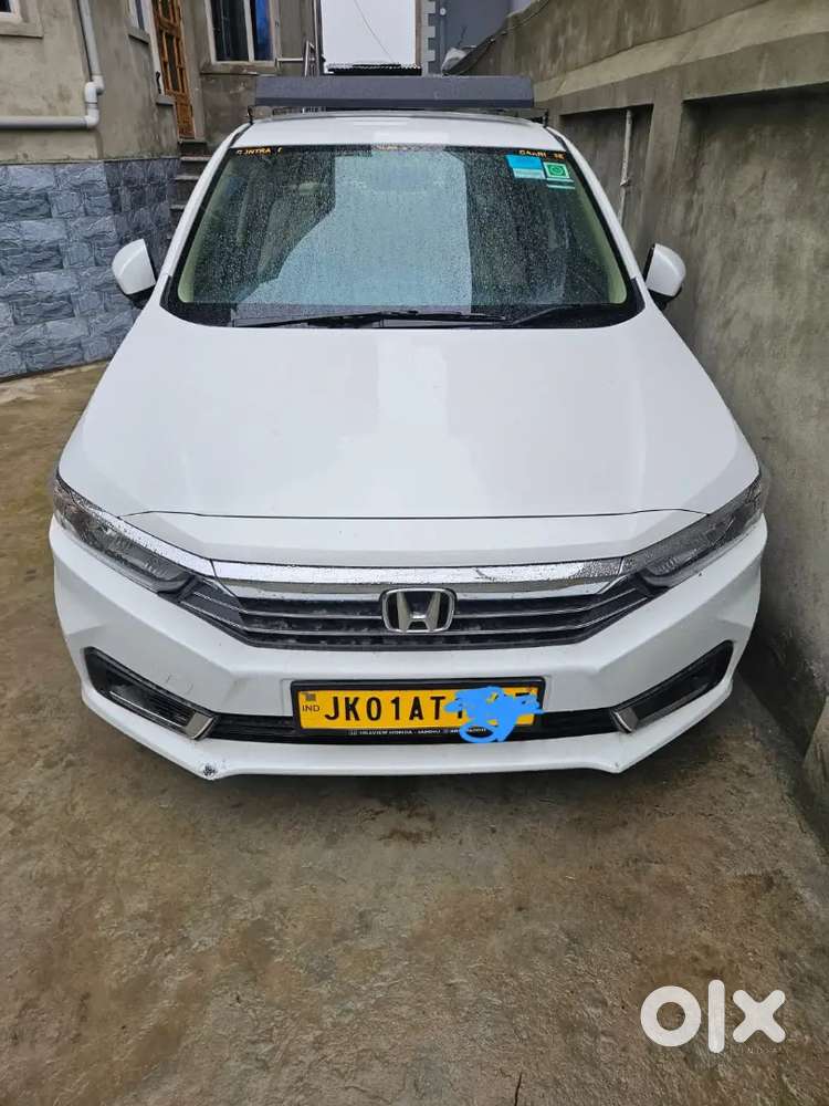 I Want Sell My Honda Amaze Comercial Tourist Cab Srinagar Registration