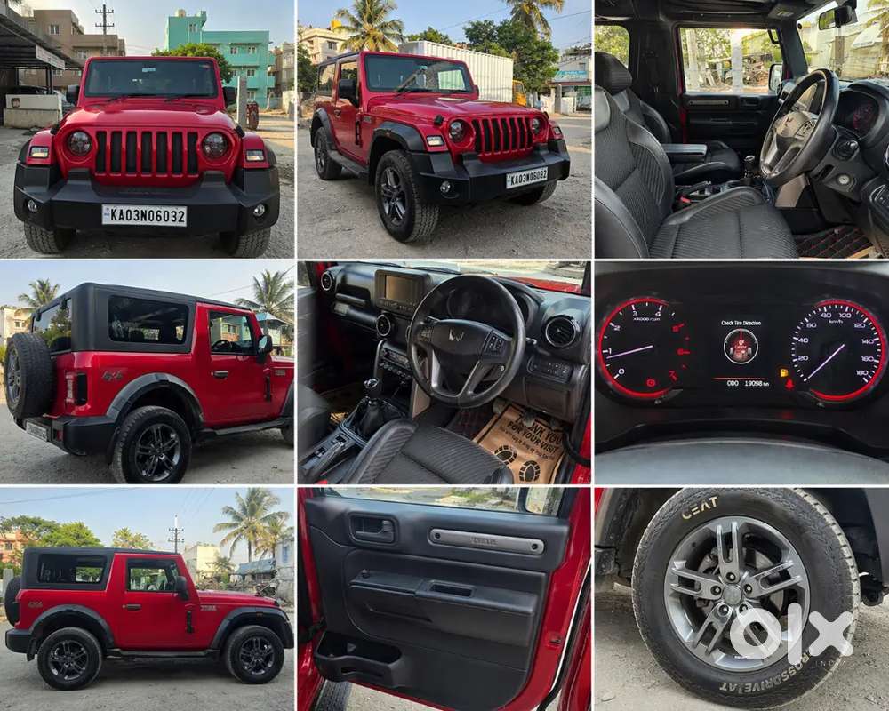 “2023 Mahindra Thar Lx Diesel 4x4 Hard Top  Top Model  Single Owner”