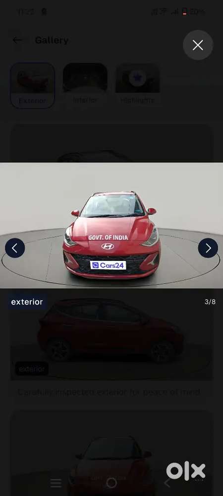 Hyundai Grand I10 Nios 2023 Petrol + Cng (outside Fit) 20600 Km Driven