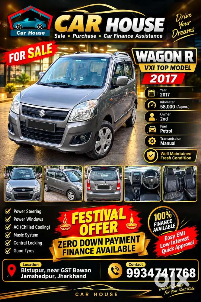 2017 Maruti Suzuki Wagon R Petrol Manual