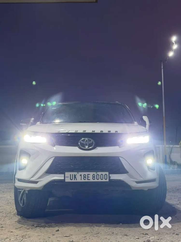 Urgent Sale Fortuner Legender Converted  Vip No.  New Tyre Yokohama