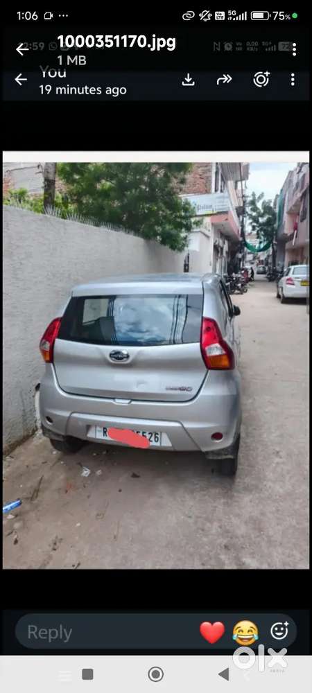 Datsun Redi Go T(o) Top Modal Rj 14 No.