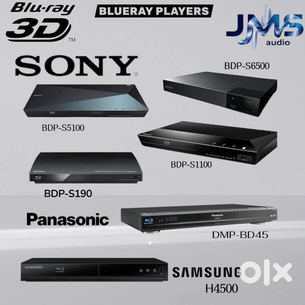 SONY & PANASONIC  BLURAY PLAYERS