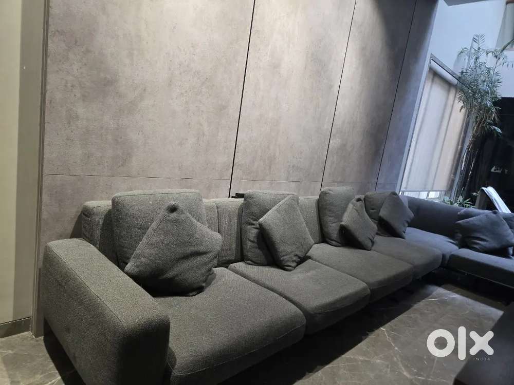 7 sitter Cotton sofa