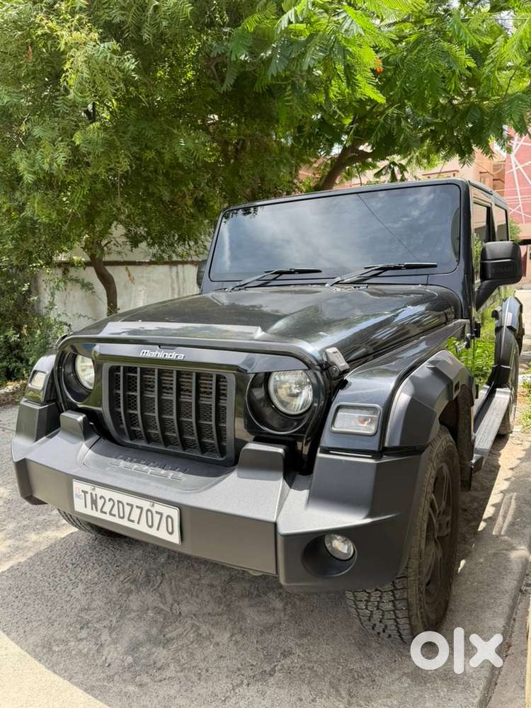 Mahindra Thar 4x4 Diesel  Black  Aug 2023  1st Owner  85k Km