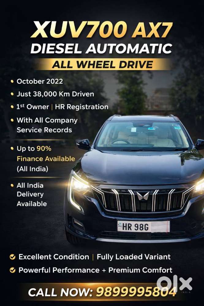 Mahindra Xuv700 2.2 Ax 7 Diesel At Str Awd, 2022, Diesel