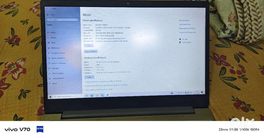 Lenovo indeapad S145 4gb ram 1tb hard disc