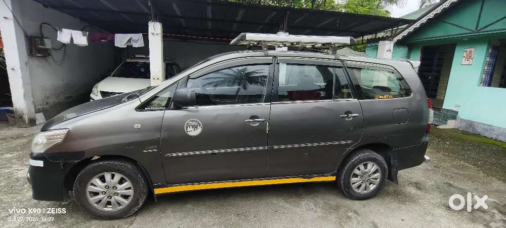 Toyota Innova Duel Ac  8 District & Sikkim Permit..