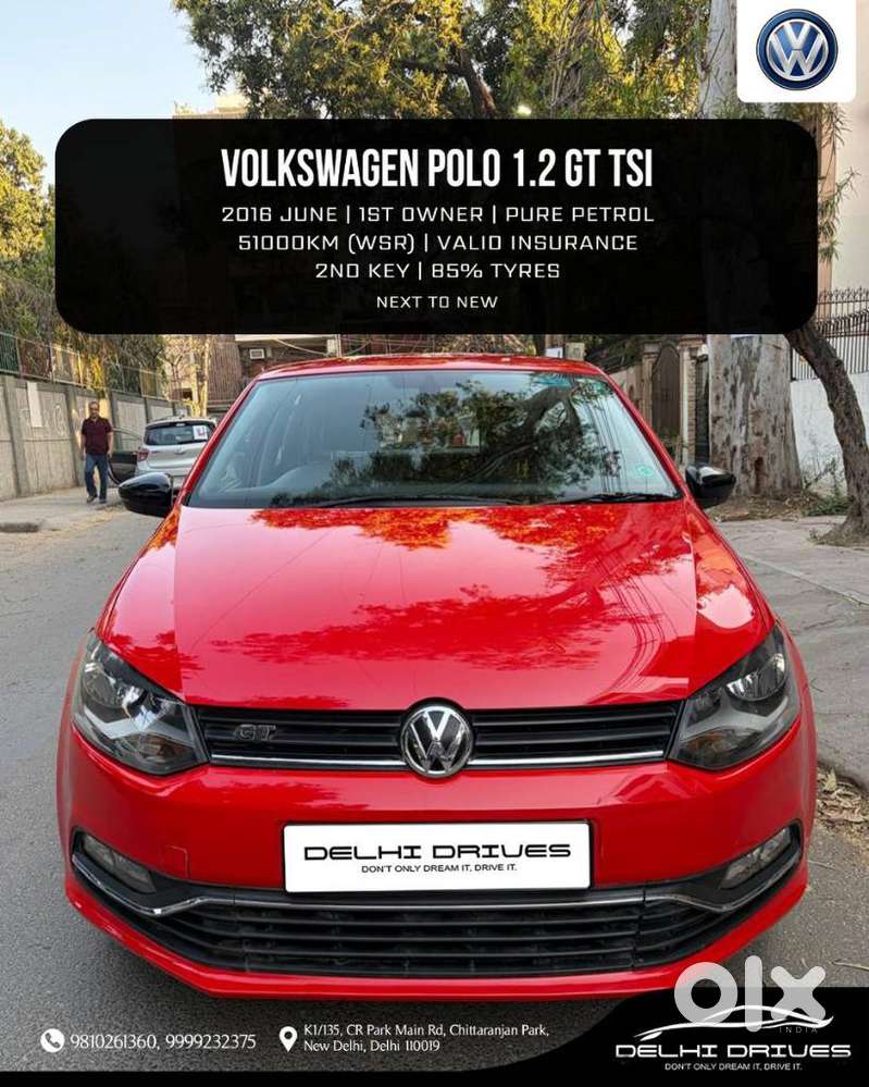 Volkswagen Polo 1.2 Gt Tsi, 2016, Petrol