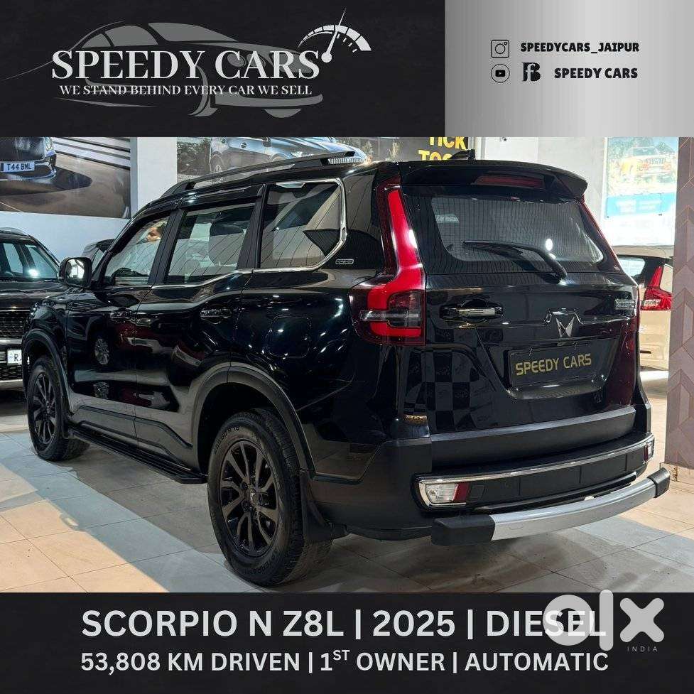 Mahindra Scorpio-n Z8 L Diesel At 2wd 7 Str, 2025, Diesel