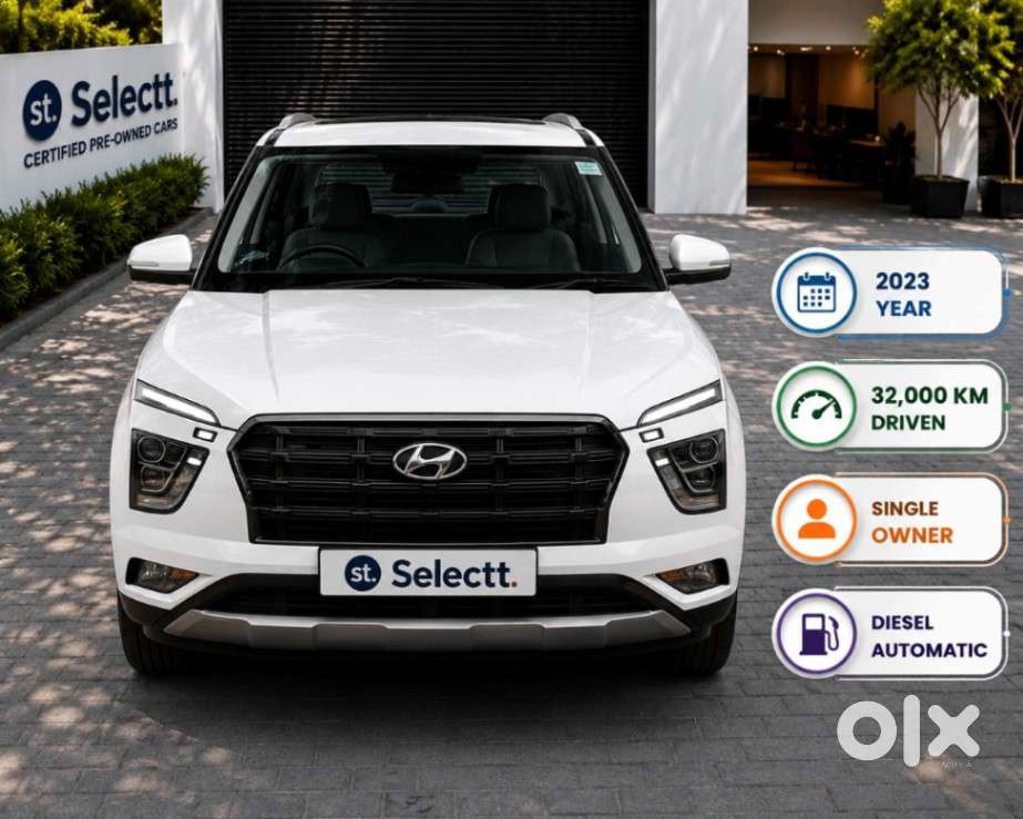 Hyundai Creta 1.5 Sx (o) Diesel At, 2023, Diesel