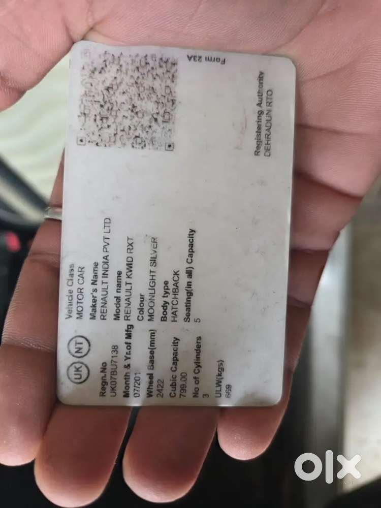 Renault Kwid 2016 Petrol Well Maintained