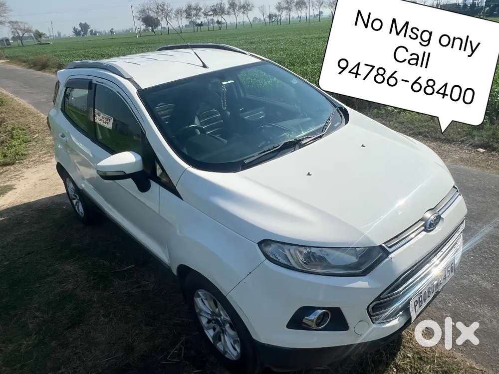 Ford Ecosport Diesel 2017