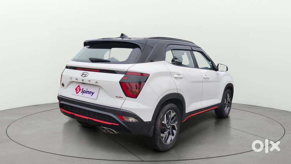 Hyundai Creta 1.4 Sx (o) Turbo Petrol Dct Dual Tone, 2022, Petrol