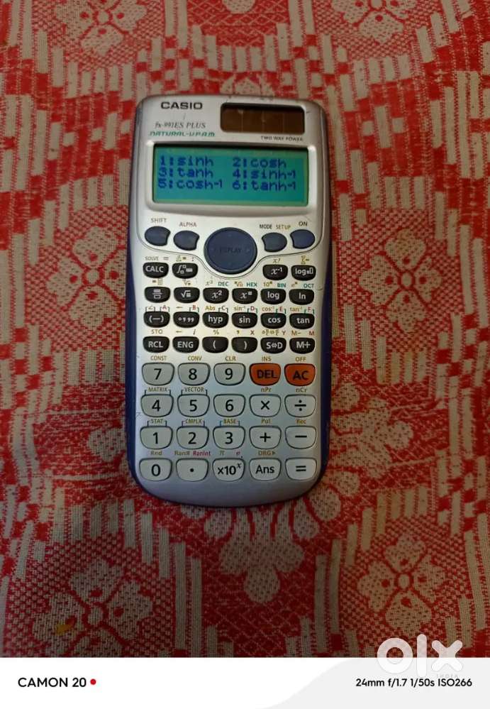 Title:
Casio FX-991ES PLUS Scientific Calculator &ndash; Excellent Con