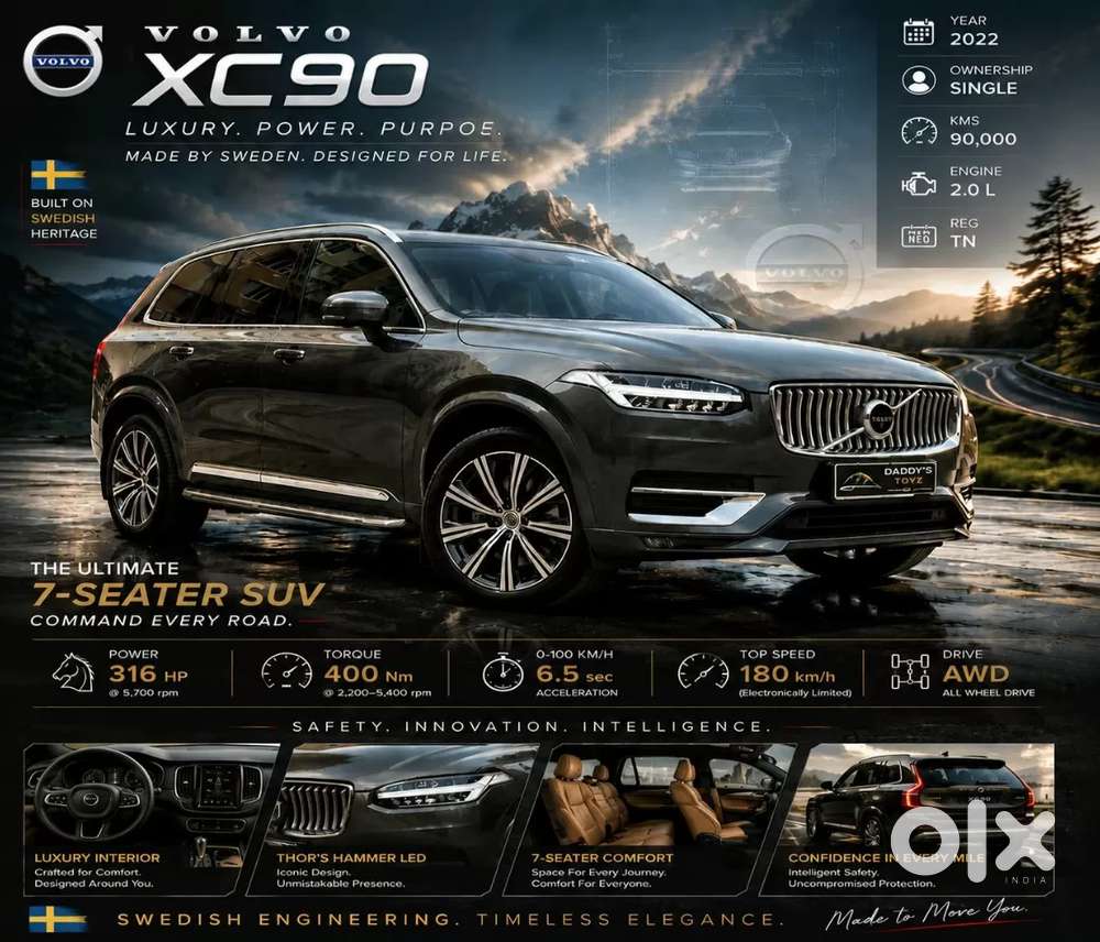 Volvo Xc90, 2022, Petrol