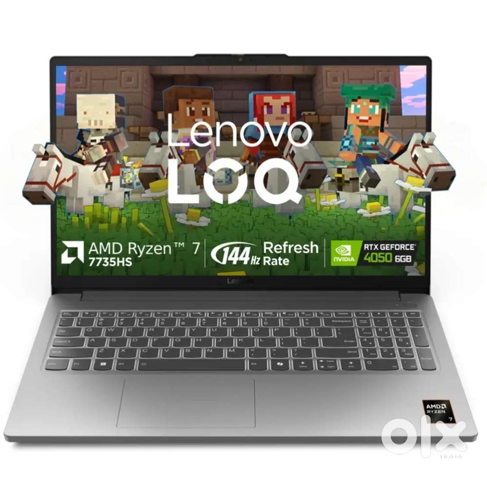 Lenovo LOQ Essential Gaming Laptop &ndash; Ryzen 7 | RTX 4050 6GB