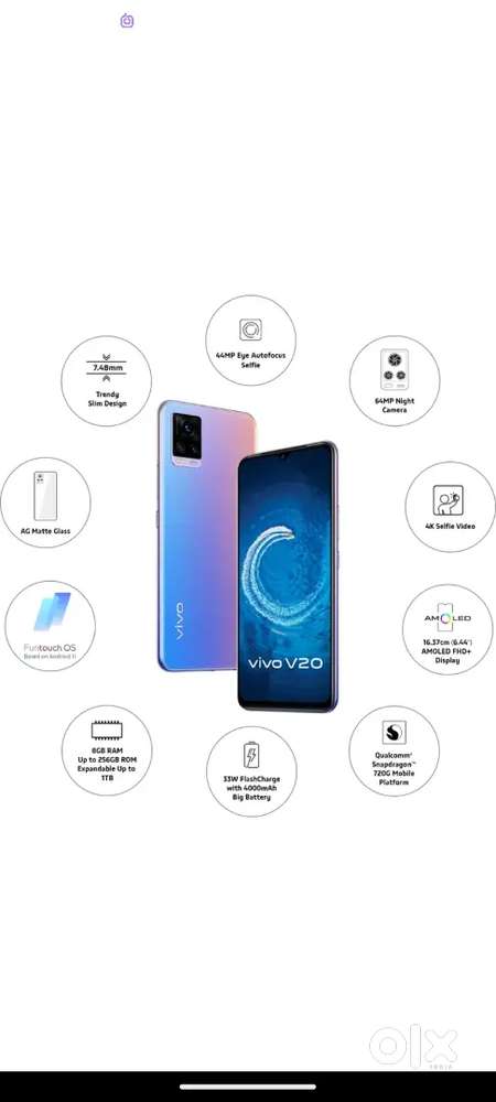 Camera Lens Vivo V20se Front Camera Camera Lens V20 Selfie Camera
