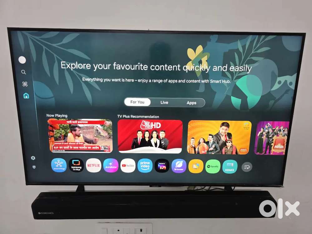Samsung 108 cm (43 inches) Crystal iSmart 4K Ultra HD Smart LED TV UA4
