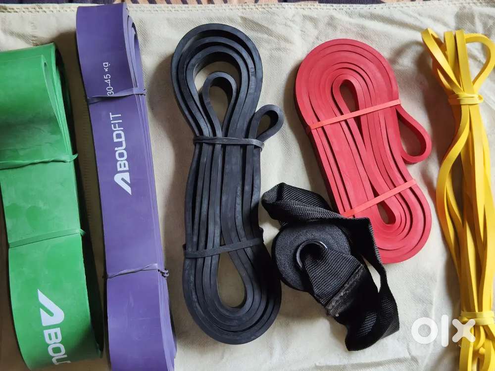 Boldfit Red Band Weight 15kg Resistance Band Boldfit Heavy