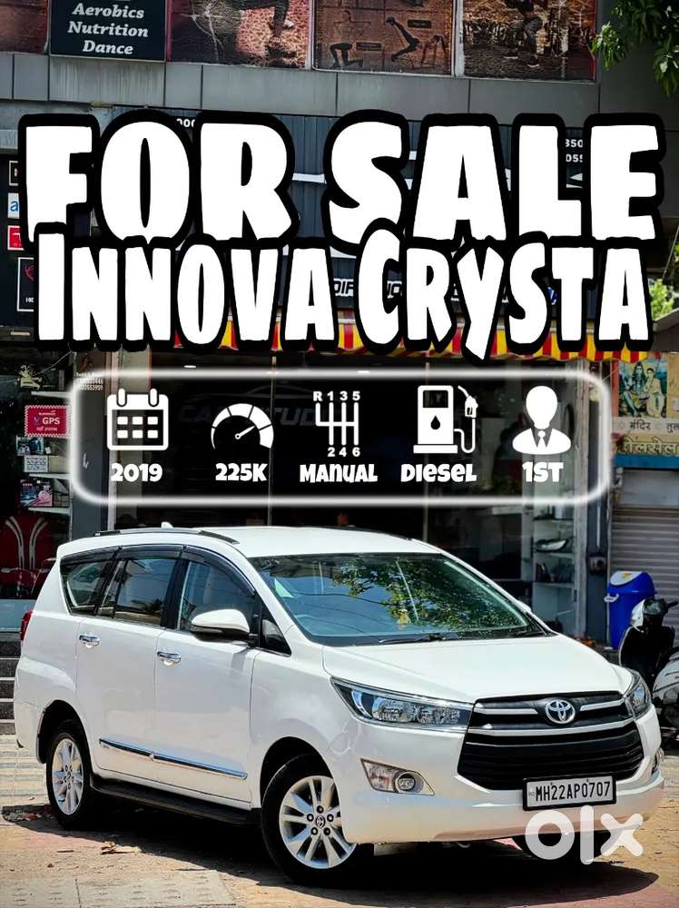 Toyota Innova Crysta 2019 Diesel Well Maintained