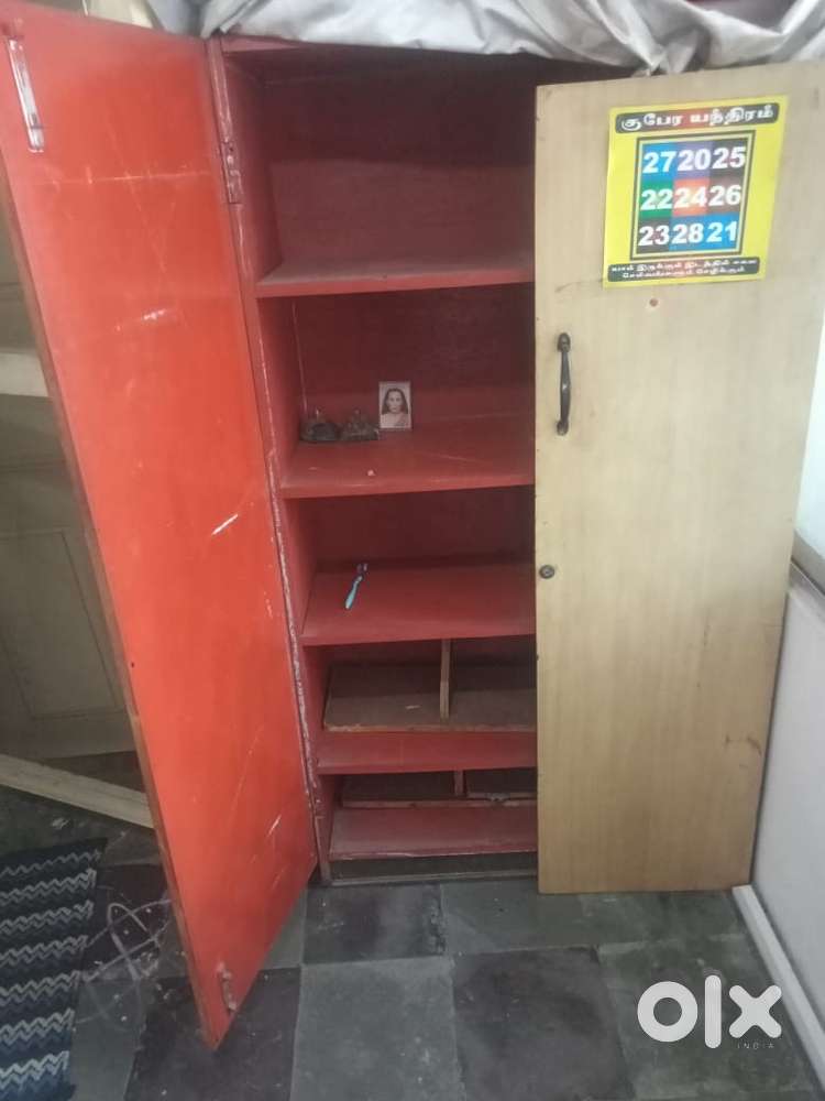 Wooden Storage Cupboard - 2 Nos