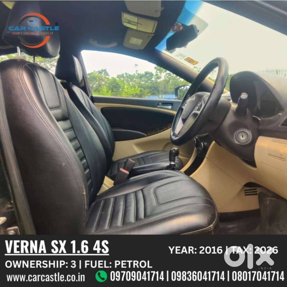 Hyundai Verna [2015-2018] Fluidic 4s 1.6 Vtvt Sx, 2016, Petrol