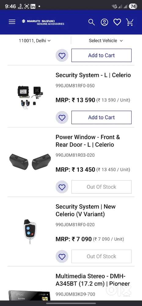 Maruti Suzuki Celerio 2024