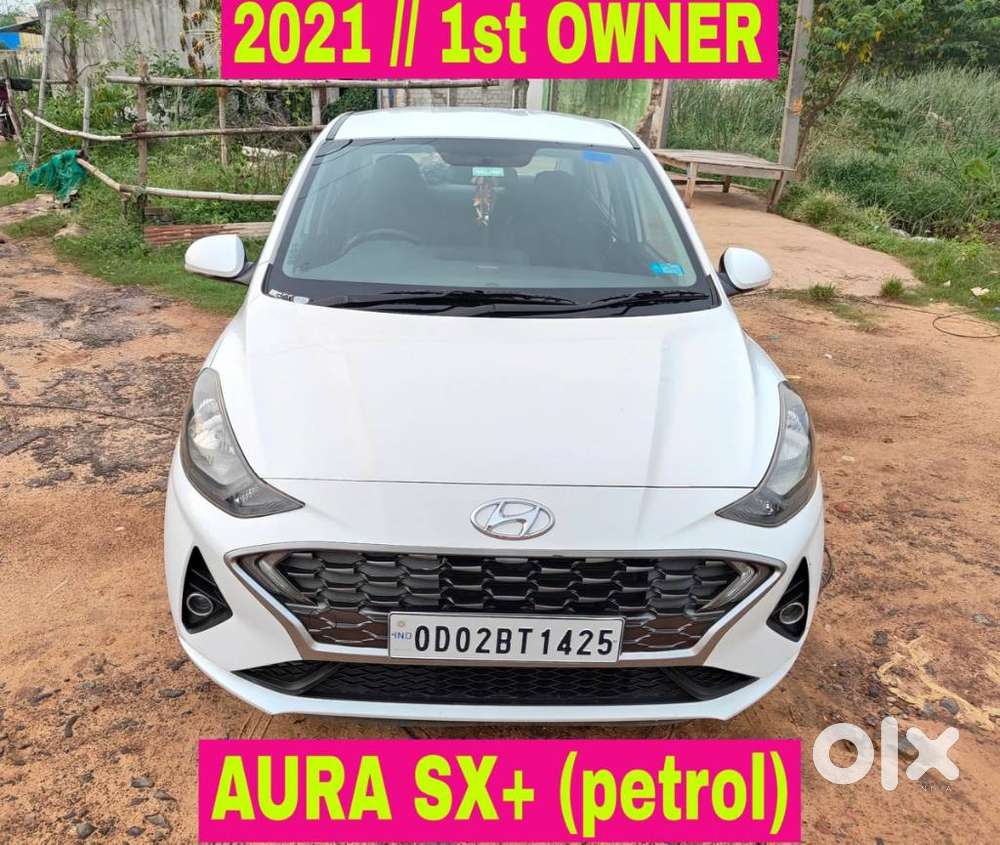 Hyundai Aura Sx 1.2 Petrol, 2021, Petrol