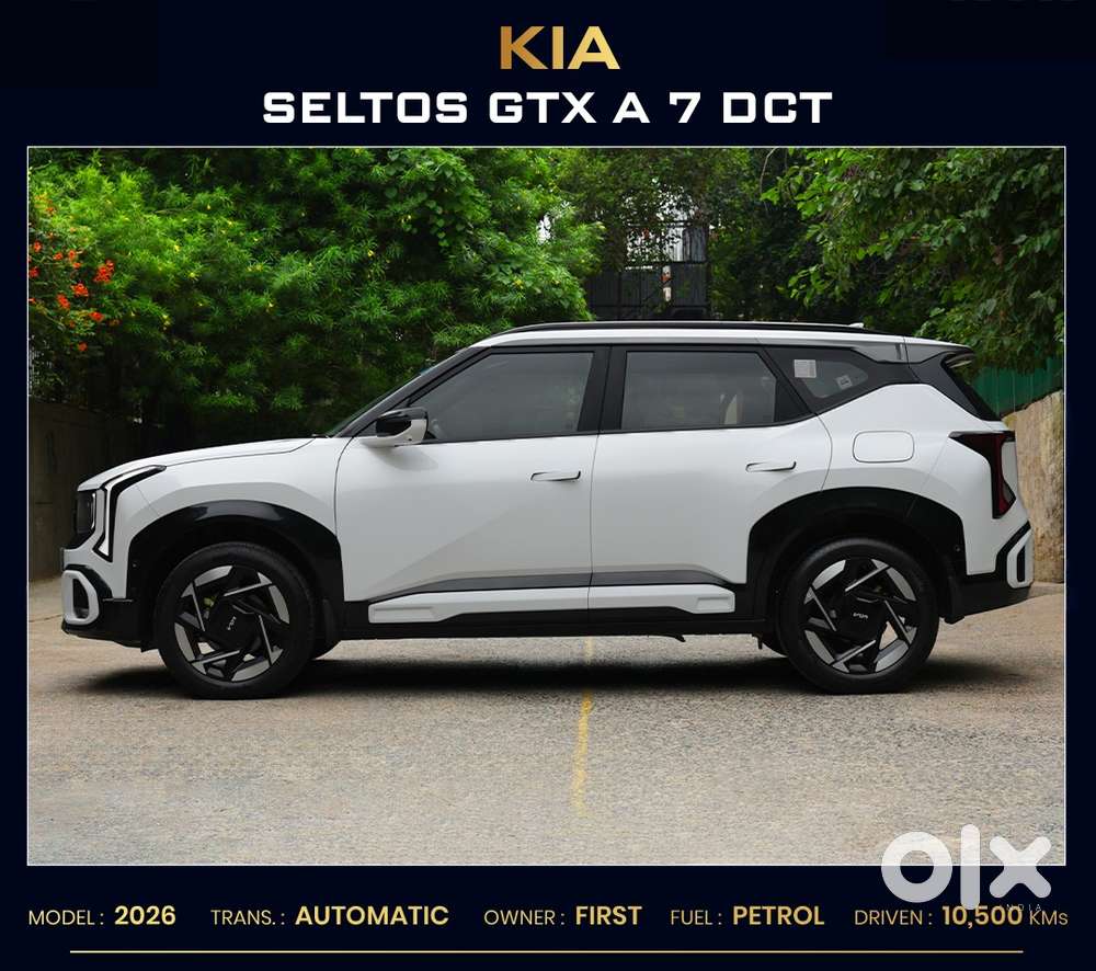 Kia Seltos Gtx Plus 1.5 Turbo Petrol Dct, 2026, Petrol