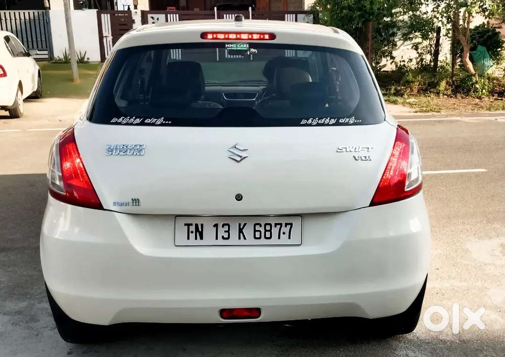 Swift 2017 Vdi Airbags 78000 Kms Company Service Record