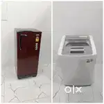 Combo offer Godrej 5star rating single door and LG turbo drum Top load
