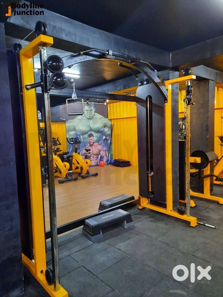 Full gym machine setup at nominal cost in best look direct by company