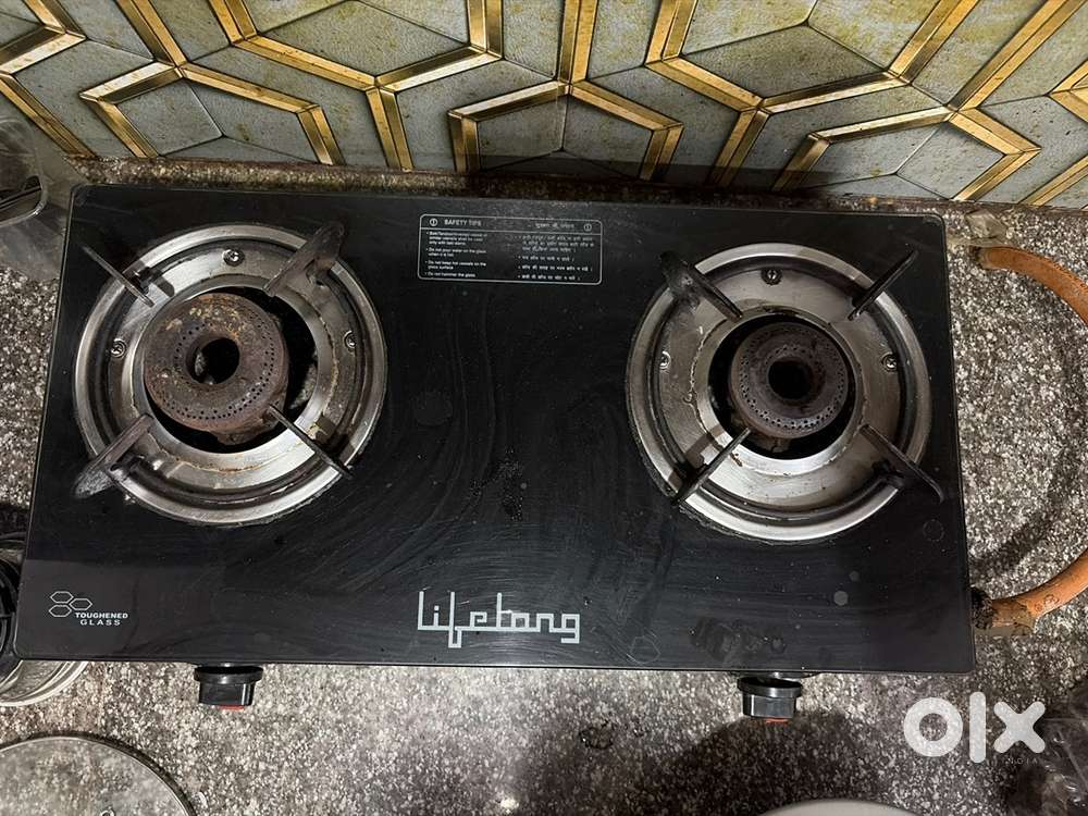 Lifelong Gas stove and 2 cylinders and other appliances