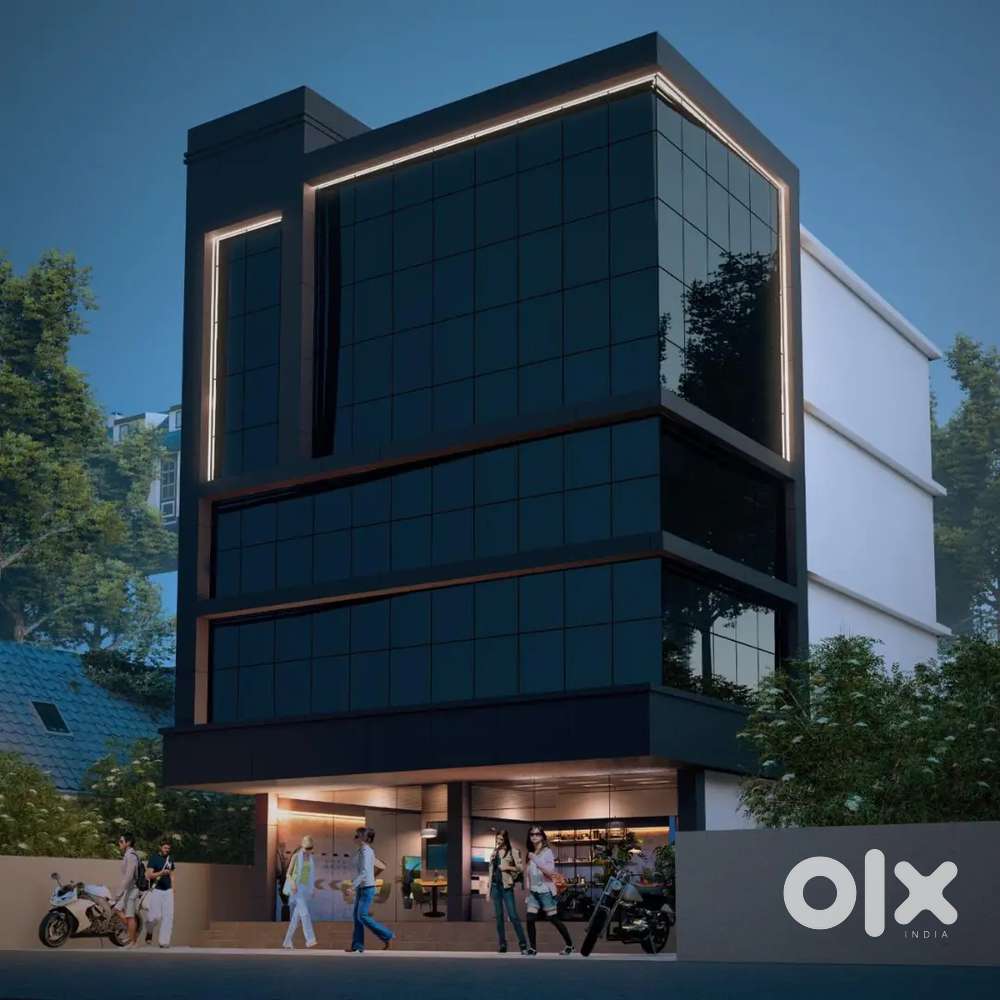 15 cent 13500sqft 4 lakh live rent premium commercial  building Vennal