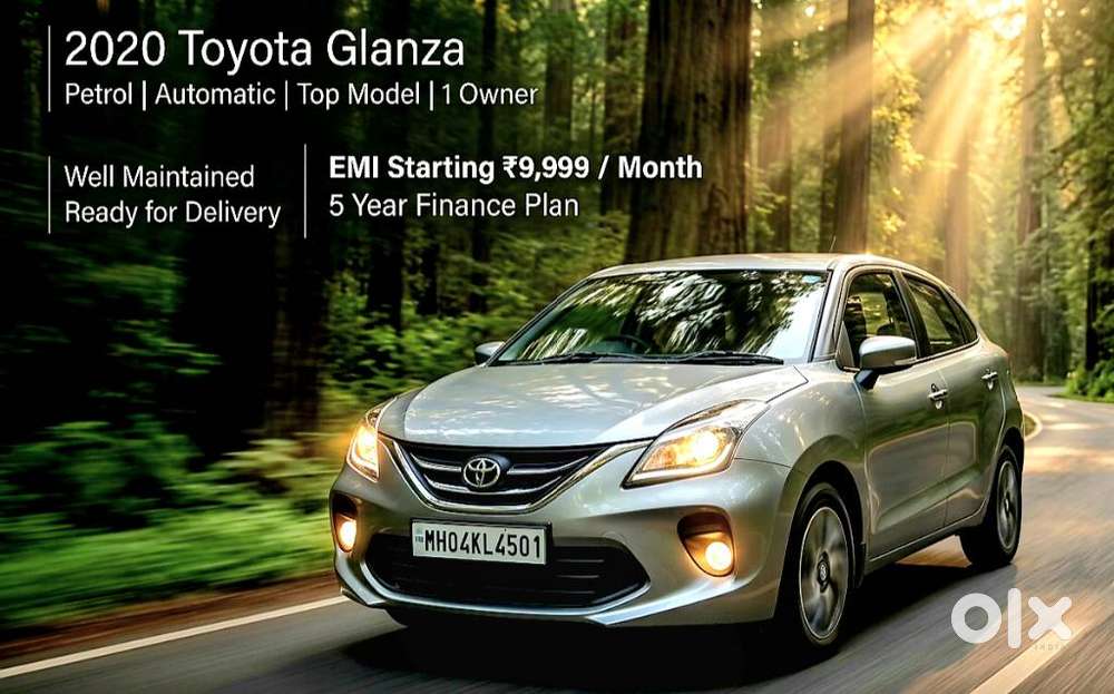 Toyota Glanza 1.2 V, 2020, Petrol