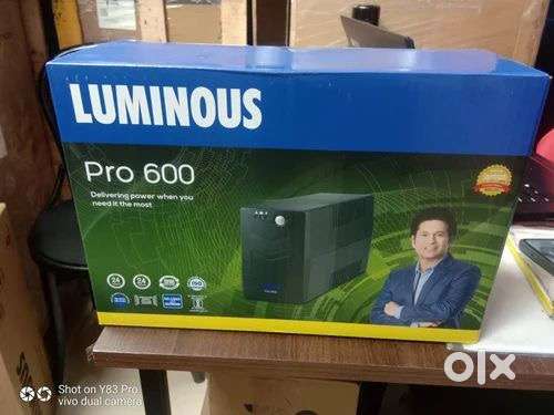 Luminous LB600PRO 600VA UPS (Brand New Battery with 1 Yr Warranty)
