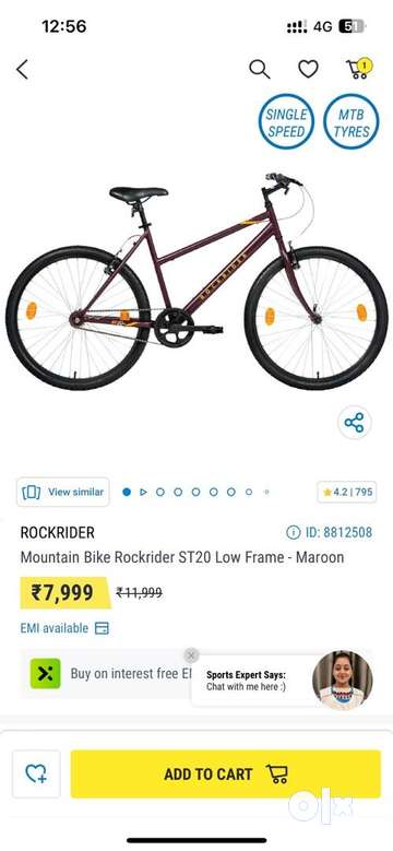 Decathlon btwin cycle hot sale