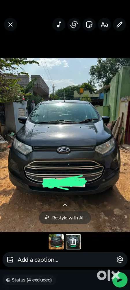Ford Ecosport 2013 Petrol 56000 Km Driven