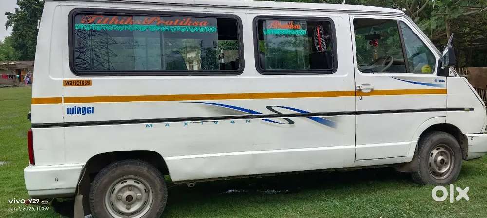 Tata Winger Diesel 2013 Power Steering All Tyre Good Condition