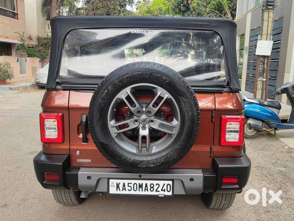 Mahindra Thar LX 4-STR Convertible AT, 2021, Petrol