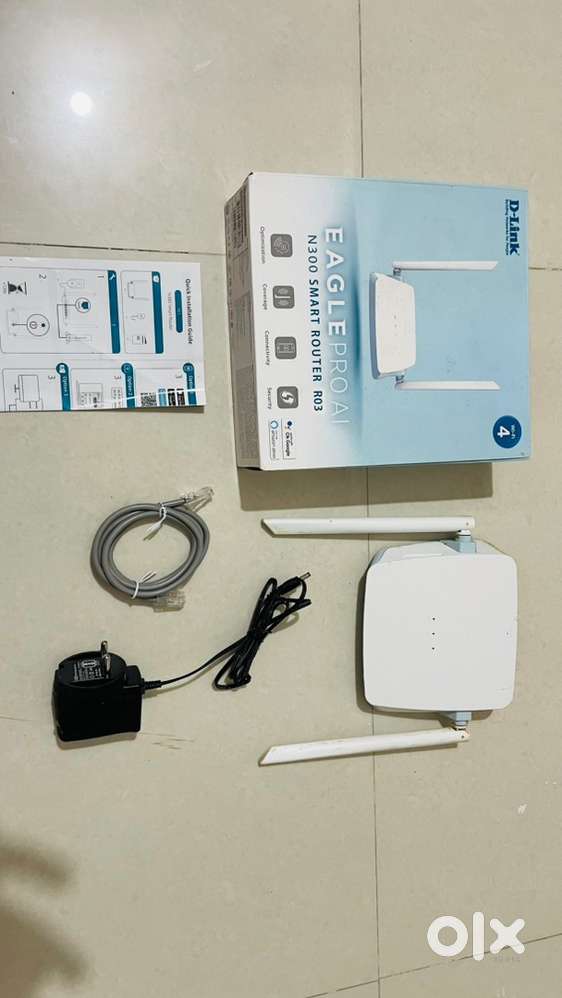 D-Link EAGLE PRO AI N300 Smart Router R03 – Complete Set