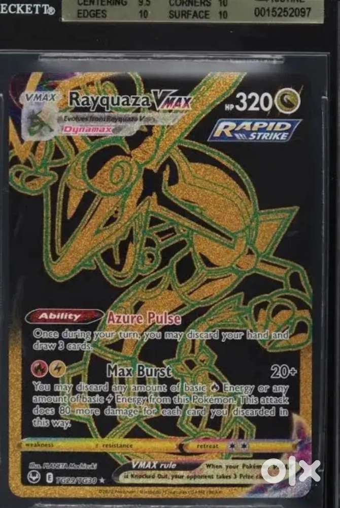 rayquaza pokemon card gold Pokmon TCG] Market Trends: Most Traded Japanese Cards and Reasons for Price Surges [Fire][Lightning][Lightning][Colorless] Sky Judgment 190 Discard 3 Energy from this Pokemon. 2021 Pokemon Japanese SWSH VMAX