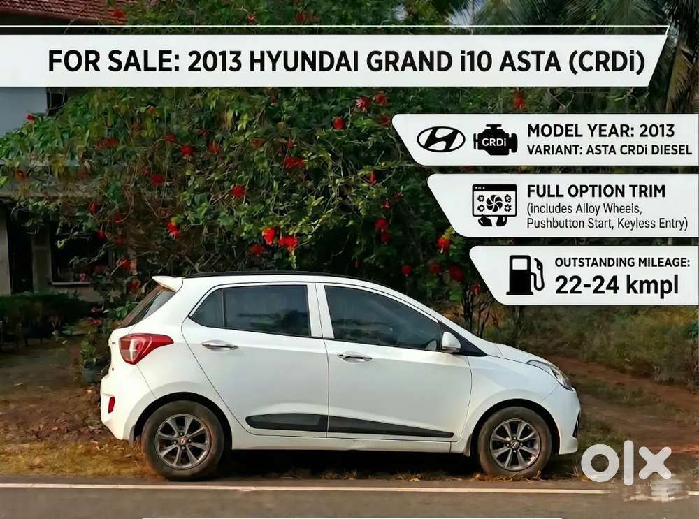 Hyundai Grand I10 2013 Diesel Good Condition
