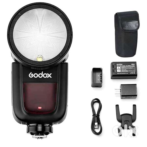 Godox V1-S Round Head Camera Flash Speedlite Flash for Sony DSLR Camer