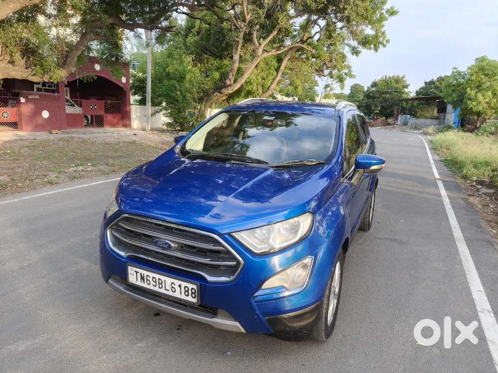 Ford Ecosport Titanium 1.5 Diesel Mt  2020  1st Owner  1.16 Lakh Km