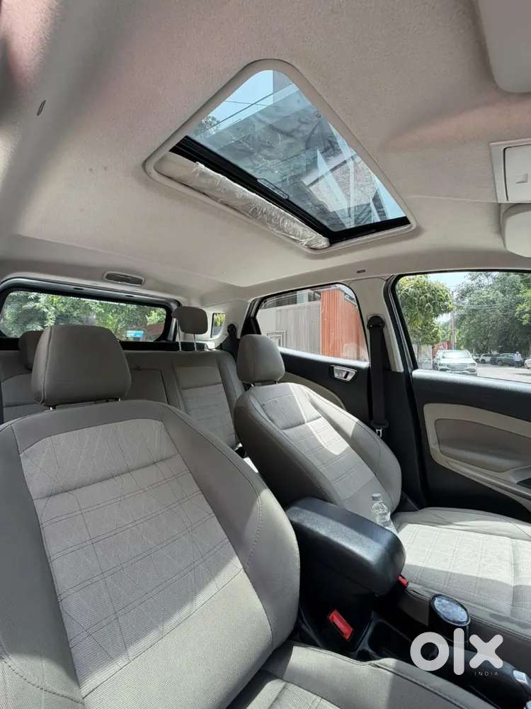 Eco Sport 1.5 Titanium Sunroof Petrol Automatic 1st Owner 680000 Km Or