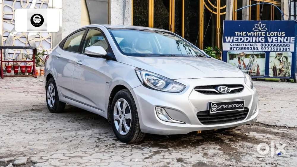 Hyundai Verna 1.6 Ex Vtvt, 2012, Petrol