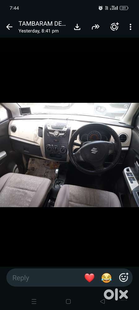 Maruti Suzuki Wagon R 1.0 Vxi (o) Amt, 2015, Petrol